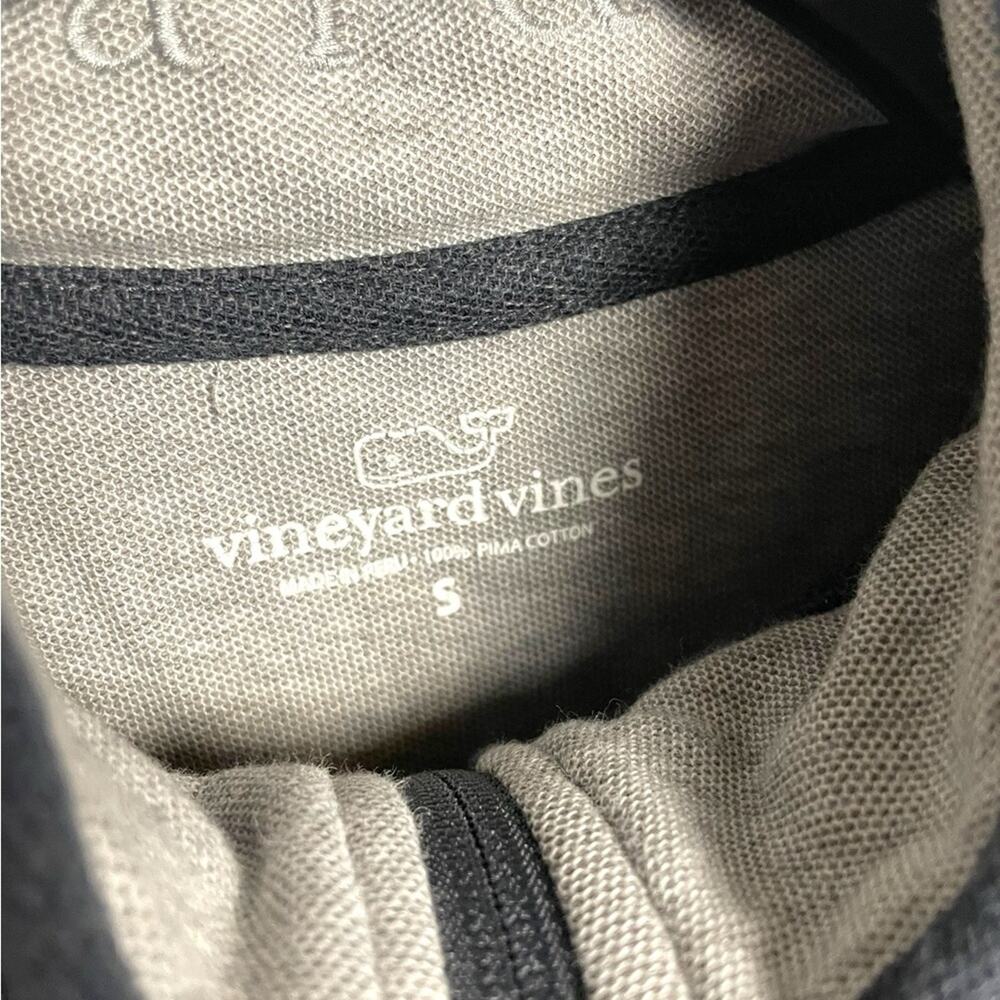 Men's vineyard vines dark blue Half-Zip Sweater small - Picture 4 of 6